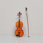 486244 Violin with bow